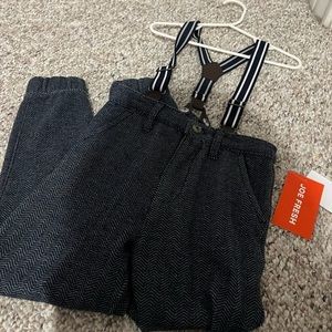 Boys pants and suspender set size 5